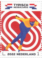 Nederland 2022, Postfris MNH, NVPH ?, Typical Dutch, Ice Scating - Neufs