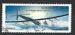 Superbe Timbre Gommé 5505 Solar Impulse 2021 Oblitérée TTB PCD Rond - Used Stamps