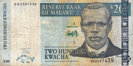 Malawi 200 Kwacha 2004 F P-55a "free Shipping Via Regular Air Mail (buyer Risk" - Malawi