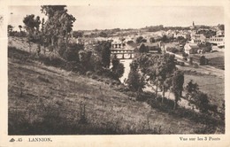 LANNION : VUE SUR LES 3 PONTS - Lannion