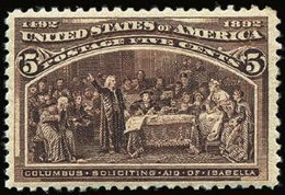 ETATS-UNIS - Colomb Sollicite L'aide De La Reine Isabella - Unused Stamps