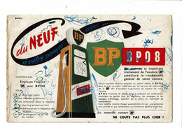 Buvard Carburants Essence BP British Pétroléum BP 08 Pompe à Essence - Automóviles