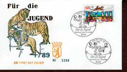 Berlin FDC Aus 1989 Ex 10 Items Gestempelt / Used / Oblitéré (Berl 049) - 1981-1990