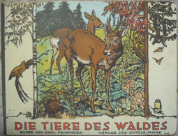 Die Tiere Des Waldes * Carl Fahringer * Verlag Jos. Scholz, Mainz 1927 - Livres D'images