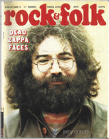 REVUE ROCK&FOLK /  DEAD  ** ZAPPA  ** FACES  ** N°93   **1974 - Musique