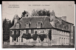 135. Le LittoraL. Ourville. Le Château. De Gilberte à Melle Georgette Chez Mme Jamin à Paris 16°. 1904. - Ourville En Caux