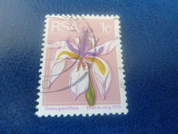 Rsa - Dietes Grandiflora - Ernst De Jong - 1 C. - Multicolore - Oblitéré - Année 1973 - - Gebruikt