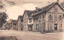 SCHILTIGHEIM-Strasbourg-67-Bas-Rhin-Imprimerie Zetzner-Banque Populaire Alsacienne-Route De Bischwiller - Schiltigheim