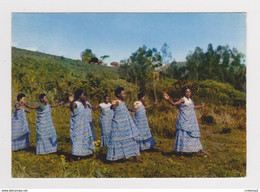 Couleur Du BURUNDI N°14 Ecrite De BUJUMBURA Danses Belles Danseuses En Costume Local Cliché G. Mailet - Burundi
