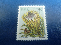 Rsa - Protea Punctata - Dick Findlay - 4 C. - Multicolore - Oblitéré - Année 1977 - - Gebraucht