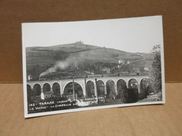 TARARE (69) Carte Photo Viaduc Du Chemin De Fer Train - Tarare