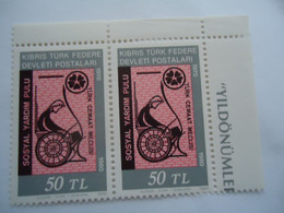 CYPRUS TURKEY MNH SET STAMPS HEALTH - Andere & Zonder Classificatie