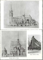 : IXELLES « Eglise Sainte Croix » - Nels Bromurite – Lot De 2 CP - Elsene - Ixelles