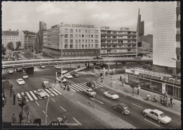 D-10827 Berlin - Haupt- Ecke Dominicusstraße (noch Mit Brücke) - Cars - VW 1500 - Opel Kadett - VW Bus - Mercedes Ponton - Schöneberg