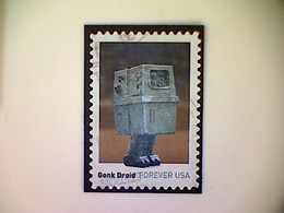 United States, Scott #5580, Used(o), 2021, Star Wars: Gonk Droid, (55¢), Multicolored - Oblitérés