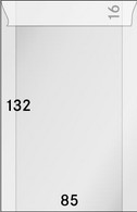 Lindner Pergamin-Tüten (707), 85 X 132 + 16 Mm Klappe, 100er-Packung - NEU - Transparante Hoezen