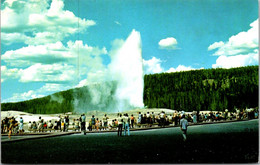 Yellowstone National Park Old Faithful Geyser - USA National Parks