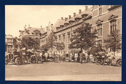 Bruxelles-Laeken. Caserne Ste-Anne (  D.T.C.A.-1935). Une Section D'auto- Canons 75 En Position De Tir - Kazerne