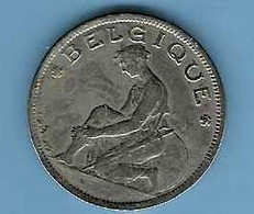 BELGIQUE – Albert I – 2 Francs 1930 FR - 2 Francos