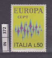 ITLIA REPUBBLICA , 1972	Europa L. 50 Nuovo - 1971-80:  Nuovi