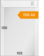 Lindner Pergamin-Tüten (709), 105 X 150 + 20 Mm Klappe, 500er-Packung - NEU OVP - Buste Trasparenti