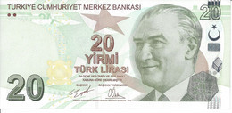 TURQUIE - 20 Lira 2020 UNC - Turquie