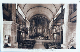 C. P. A. : 64 : ALDUDES : Intérieur De L'Eglise - Aldudes