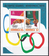 Dominica 1976, Postfris MNH, Olympic Games - Dominica (1978-...)