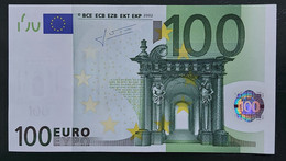 100 EURO J029B4 Italy Serie S About Uncirculated - 100 Euro