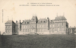 LE CELLIER - Château De Clermont -  Façade Sur La Loire - Le Cellier