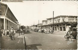 ABIDJAN ( Côte D'Ivoire ) , La Rue Du Générale De Gaulle , 1953 - Costa De Marfil