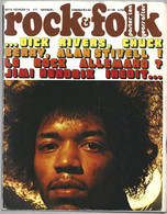 REVUE ROCK&FOLK / DICK RIVERS ** ALAN STIVELL  ** ROCK ALLEMAND ** N°73 FEVRIER 1973 - Musique