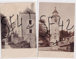 FRANCHE COMTE              2 CARTES PHOTO  A LOCALISER - Franche-Comté