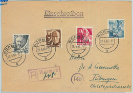 66772 - GERMANY  Rheinland-Pfalz - Postal History - REGISTERED COVER To TOBINGEN - Oldenburg