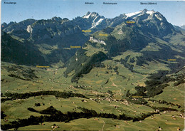 Weissbad Mit Alpstein (66-368) - Weissbad 