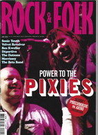 REVUE ROCK&FOLK /   SONIC YOUTH ** VELVET REVOLVER ** MORISSEY ** N°442  ** JUIN 2004 - Musica