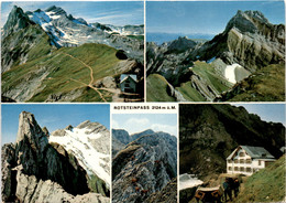 Berggasthaus Rotsteinpass - Weissbad - 5 Bilder (35040) * 2. 8. 1974 - Weissbad 