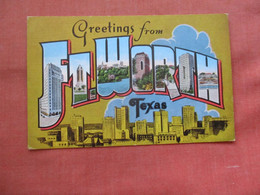 Greetings Fort Worth Texas > Fort Worth         Ref 5513 - Fort Worth