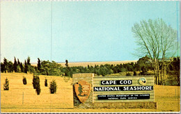 Massachusetts Cape Cod National Seashore Entrance Marker To The Seashore - Cape Cod