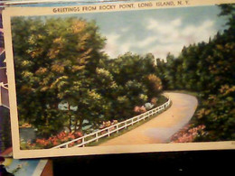 USA NEW YORK -Long Island Greetings From Rocky Point VB1949  IO6349 - Long Island