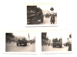 Paris. Liberation De Paris 27 Aout 1944. 3 Photos Originales. - Oorlog, Militair