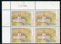 BOSNIA HERCEGOVINA (CROAT) 1995 Kraljeva Sutjeska Monastery Block Of 4 MNH / **.  Michel 23 - Bosnien-Herzegowina