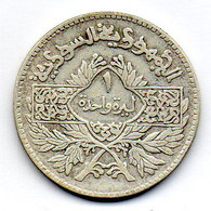 SYRIA, 1 Lira, Silver, Year 1950, KM #85 - Syrien