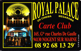 Ciné Carte Royal Palace Nogent-sur-Marne - Movie Cards