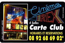 Ciné Carte Club Rex 4 Salles - Kinokarten