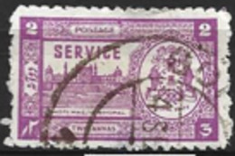 India  Bhopal  1944  SG 0348  SERVICE    Fine Used - Bhopal