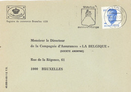 BELGIUM. POSTMARK WATERLOO - Autres & Non Classés