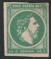 Spain 1874 Sc X6a Espana Ed 160a Yt 4 Carlist MNG(*) - Carlists