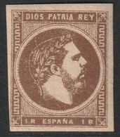 Spain 1874 Sc X7 Espana Ed 161 Yt 3 Carlist MH* - Carlistes