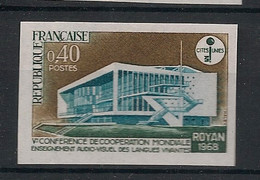 FRANCE - 1968 - N°Yv. 1554a - Royan - Non Dentelé / Imperf. - Neuf Luxe ** / MNH / Postfrisch - 1961-1970